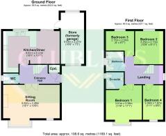 74 Hill Rise, Market Weighton - all floors.JPG