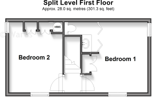 Split Level First Floor