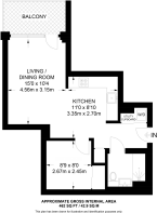 Floorplan area for info only, not for Â£/sq. ft valuation