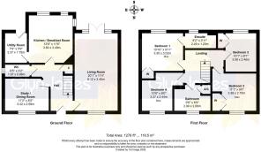 Floorplan - 1, Wayside Road, Angmering, BN16 4DF R
