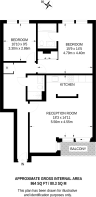 Floorplan area for info only, not for Â£/sq. ft valuation