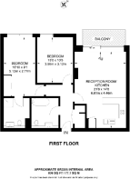 Floorplan area for info only, not for £/sq. ft valuation