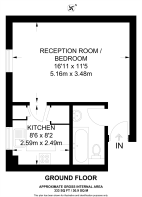 Floorplan area for info only, not for £/sq. ft valuation