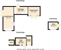 Floorplan for the...