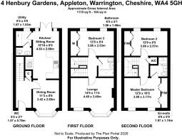 4 Henbury Gardens, Appleton, Warrington, Cheshire,