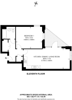 Floorplan area for info only, not for £/sq. ft valuation
