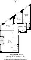 Floorplan area for info only, not for £/sq. ft valuation