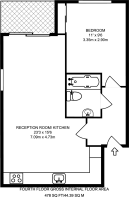 Floorplan area for info only, not for £/sq. ft valuation