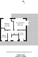 Floorplan area for info only, not for £/sq. ft valuation