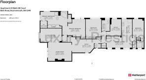 Apt 44 Bath Hill Court - Floorplan