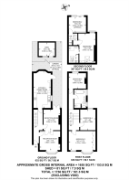 Floorplan area for info only, not for £/sq. ft valuation