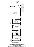 Floorplan area for info only, not for £/sq. ft valuation