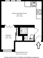Floorplan area for info only, not for £/sq. ft valuation