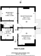 Floorplan area for info only, not for £/sq. ft valuation