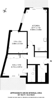 Floorplan area for info only, not for £/sq. ft valuation