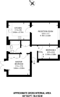 Floorplan area for info only, not for £/sq. ft valuation