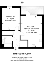 Floorplan area for info only, not for £/sq. ft valuation