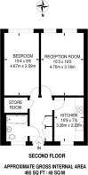 Floorplan area for info only, not for £/sq. ft valuation