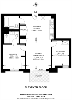 Floorplan area for info only, not for £/sq. ft valuation
