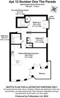 Apt 12 Number One The Parade Floorplan