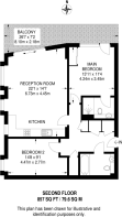 Floorplan area for info only, not for £/sq. ft valuation