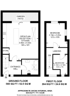 Floorplan area for info only, not for £/sq. ft valuation