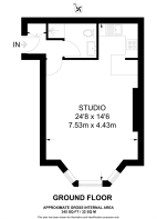 Floorplan area for info only, not for £/sq. ft valuation