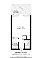 Floorplan area for info only, not for £/sq. ft valuation