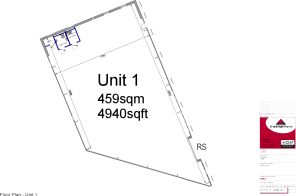 Floor/Site plan 1