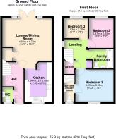 12 Woodier Close, Northwich - all floors