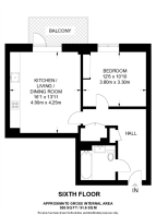 Floorplan area for info only, not for £/sq. ft valuation