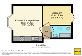 Floorplan - Flat 4, 5 Repton Road