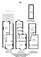 Floorplan area for info only, not for £/sq. ft valuation
