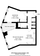 Floorplan area for info only, not for £/sq. ft valuation