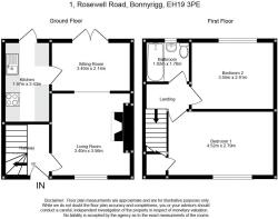 1 Rosewell Road, Bonnyrigg Floorplan