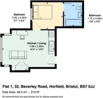 Flat 1, 32, Beverley Road, Horfield, Bristol, BS7
