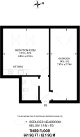 Floorplan area for info only, not for £/sq. ft valuation