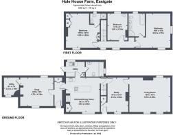 Hole House Farm floor plan