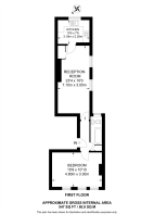 Floorplan area for info only, not for £/sq. ft valuation