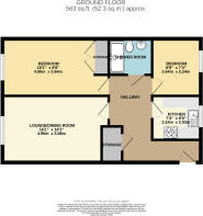 Colour floorplan ...