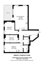 Floorplan area for info only, not for £/sq. ft valuation