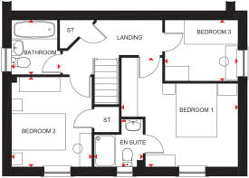 Hadley end First Floor