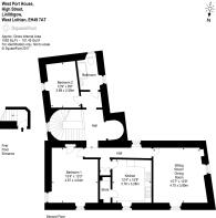 Floorplan - Second Floor Flat, West Port House