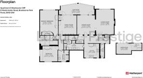 Apt 3 Branksome Cliff - Floorplan