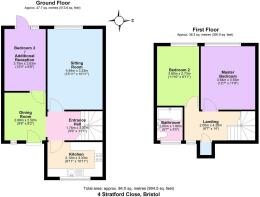 4 Stratford Close, Bristol - all floors.JPG
