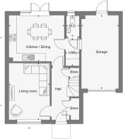 Dandara - The Russetts - The Chawton, Home 55 floorplan