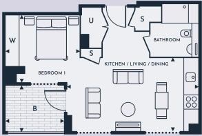 Plot floorplan