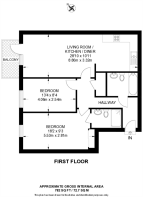 Floorplan area for info only, not for £/sq. ft valuation
