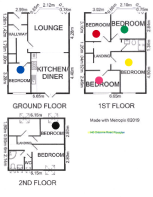 145 osborne road colour coded FP