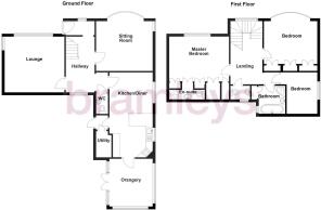 6a Church Lane, Southowram - all floors.JPG